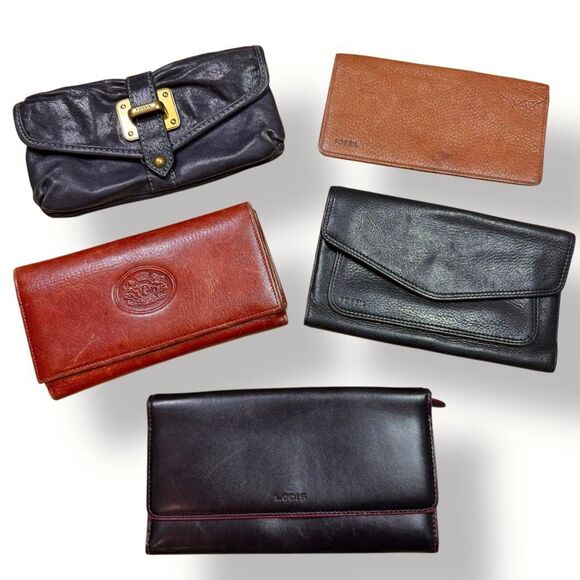 Kate Spade Fossil Michael Kors Patricia Nash Ralph Lauren Hobo Lot 15 Wallets - Picture 5 of 15